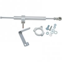 Steering Damper Kit Silver FXD 91-05