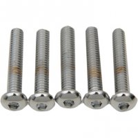 Bolts 1/4\"-20 x 1 1/4\" Button-Head Coarse (5)