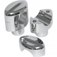 Risers Chrome Mohawk 1.5\"