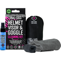 HELMET, VISOR AND GOGGLE CLEANING KIT