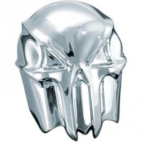 Horn Cover Chrome Skull (ea)