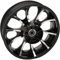 Rear Wheel Largo 3D Black/Natural 18X5.5 ABS FL 09-17