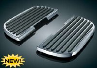 KURYAKYN FLOORBOARD COVERS: Fits '99-'09 V Star 1100 with OEM Floorboards, '09-'10 950T, '07-'10 1300T and '99-'10 Road Star 160