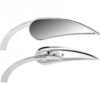 Mirror Micro Rad II Teardrop Chrome Left