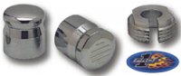 CHOKE KNOB COVER PRO-ONE: CHROME B/MILLED CHOKE KNOB PRO ONE