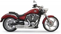 Pro Street Turn-Out Exhaust System, Chrome