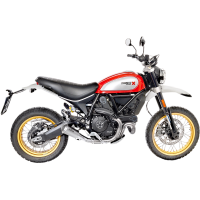 LV-10 Stainless steel Slip-On for DUCATI Scrambler 800 Desert Sled 17-20