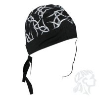 FLYDANNA HEADWRAP GRAY BARBED WIRE