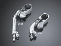 KURYAKYN TOUR-TECH CRUISE MOUNTS: OEM 4520 Mounts Only, No Pegs (pr) For Tall Riders (Short Arm).