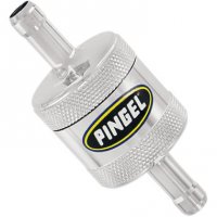 Fuel Filter In-Line 5/16\" Chrome