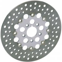 Brake Rotor Floating Stainless Steel Rear HD 92-99