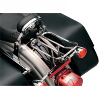 Luggage Rack Fender Mount Chrome Dyna 91-05