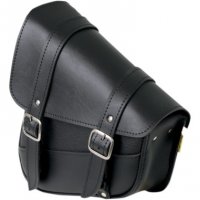 Swingarm Saddlebag Black FXST/L 86-17