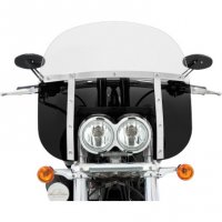 Windshield Fats Black Gradient 13\" FXDF 08-17