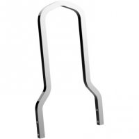 Sissy Bar Square Short Chrome XL 04-18, Dyna 02-05