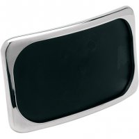 License Plate Mount Chrome Large Radius