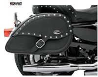 SADDLEBAGS WITH SHOCK CUTAWAY