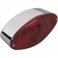 Taillight Assembly Cat Eye With Red Lens LED