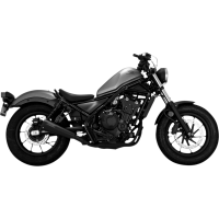 Upsweep Slip-On Muffler for Honda Rebel 300/500 17-19