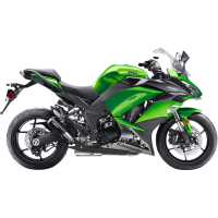 LV-10 Carbon fiber Slip-On for KAWASAKI Z1000 SX 10-19