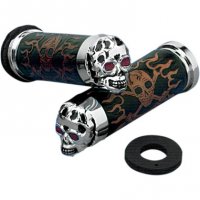 Grips Skull With Red Eyes HD 84-17