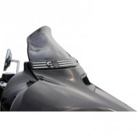 Flare Windshield Dark Smoke 4\" FLHT 14-21