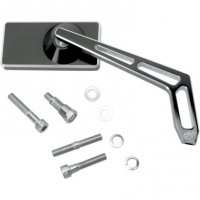 Mirror Smooth Head Weekend Warrior Billet Black Right