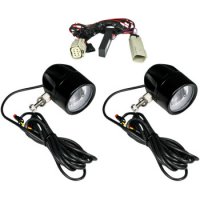 Fog Lights Probeam LED Halo Black Trike 14-20