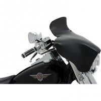 Spoiler Windshield For Batwings Dark Black Smoke 5\"