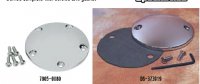 SPHERICAL RADIUS POINT COVER: Fits: 70-99 Big Twin (except Twin Cam) and 71-06 XL RADIUS POINTS CVR EA