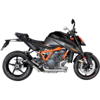 LV-10 Black stainless steel Slip-On for KTM 1290 Super Duke R/GT 20-23