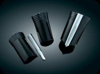 KURYAKYN GLOSS BLACK UPPER FORK SLIDER COVERS