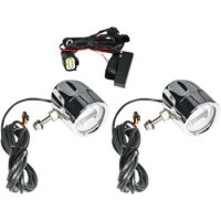 Fog Lights Probeam LED Halo Chrome FLHXSE/FLTRXSE/FLHRSE 10-13