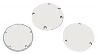 CHROME DERBY COVERS: 70-98 B/TWIN CHR DERBY COVER