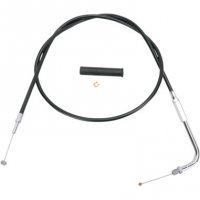 Throttle Cable Black Vinyl 30\" B/T 81-89, XL 81-85