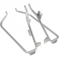 Saddlebag Support Brackets Chrome FLHX/FLTRU 09-13