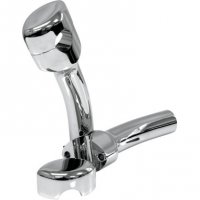 Risers Chrome Smooth 5.5\" Pullback 1\"