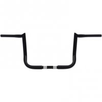 Handlebar Chubby Hooked Blackout 12\" FLHT/X 96-19