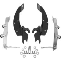 Batwing Hardware Mount Kit Black VT750 Aero 04-16