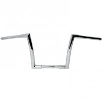 Handlebar 1.25\" Chrome 10\" Strip FX/FLSTS 88-11