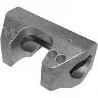 Handlebar Clamp Set Raw 1 \" FLHR 96-13