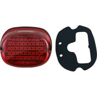 Taillight Low Profile with top window Red Lense