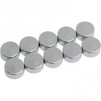 Hex-Head Bolt/Nut Cover Chrome 1/2\" (10pk)