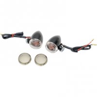 Marker Lights Gloss Black Mini Deuce Bolt-Mount