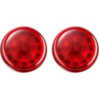 Turn Signal Inserts ProBeam Bullet Red Front 1157