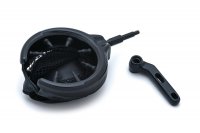 Drink Holder Clutch/Brake Gloss Black Perch Mount with Basket