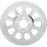 Pulley Insert Outer Rear Chrome FXD 07-16