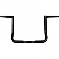 Handlebars Twin Peaks 1.25\" Gloss Black 12\" FL 99-19