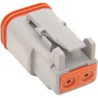 Deutsch DT Sealed Connector Gray PIN 2 Plug