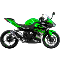 LV-10 Carbon fiber Slip-On for KAWASAKI Ninja 400 18-23/Z400 19-23